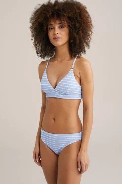bikinibroekje met structuur