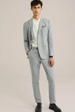 blazer met krijtstreep