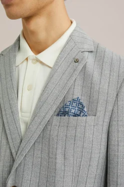 blazer met krijtstreep