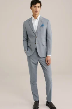 blazer met micropatroon
