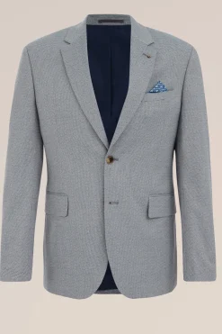 blazer met micropatroon