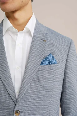 blazer met micropatroon