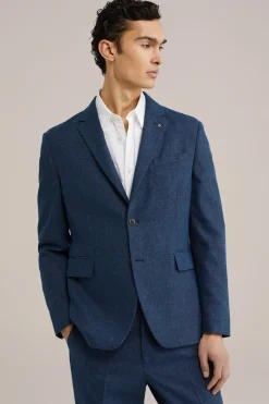 blazer van linnenmix