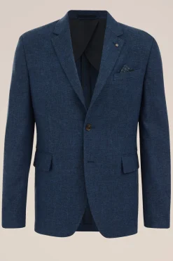 blazer van linnenmix