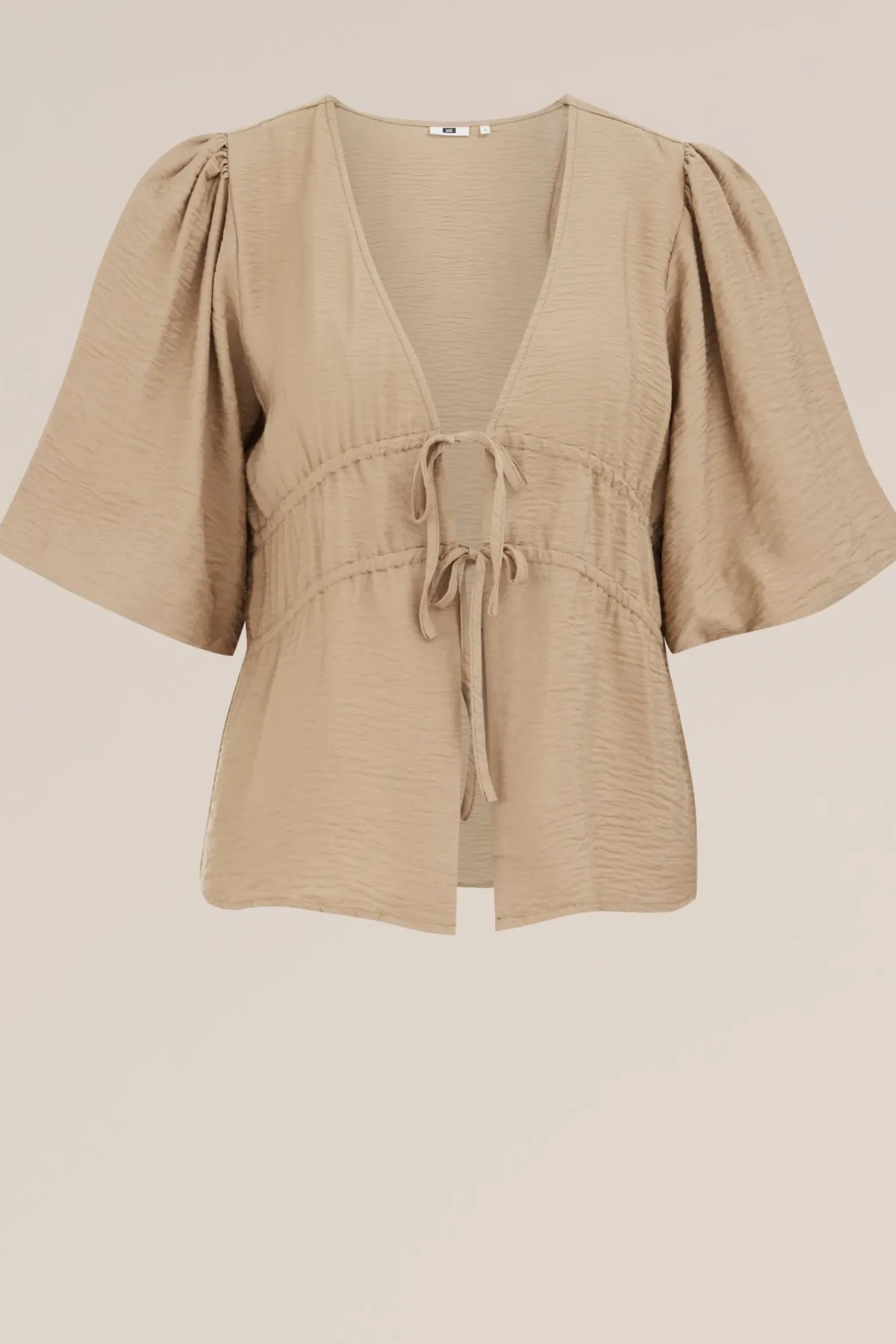 blouse met ballonmouwen
