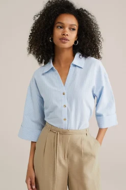 blouse met dessin