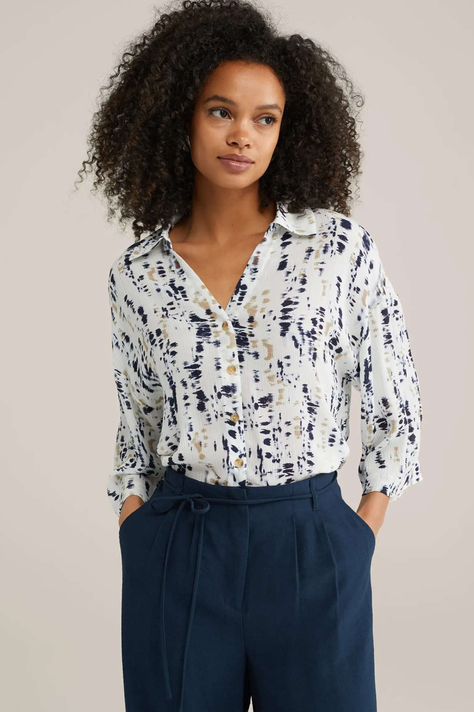 blouse met dessin