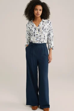 blouse met dessin