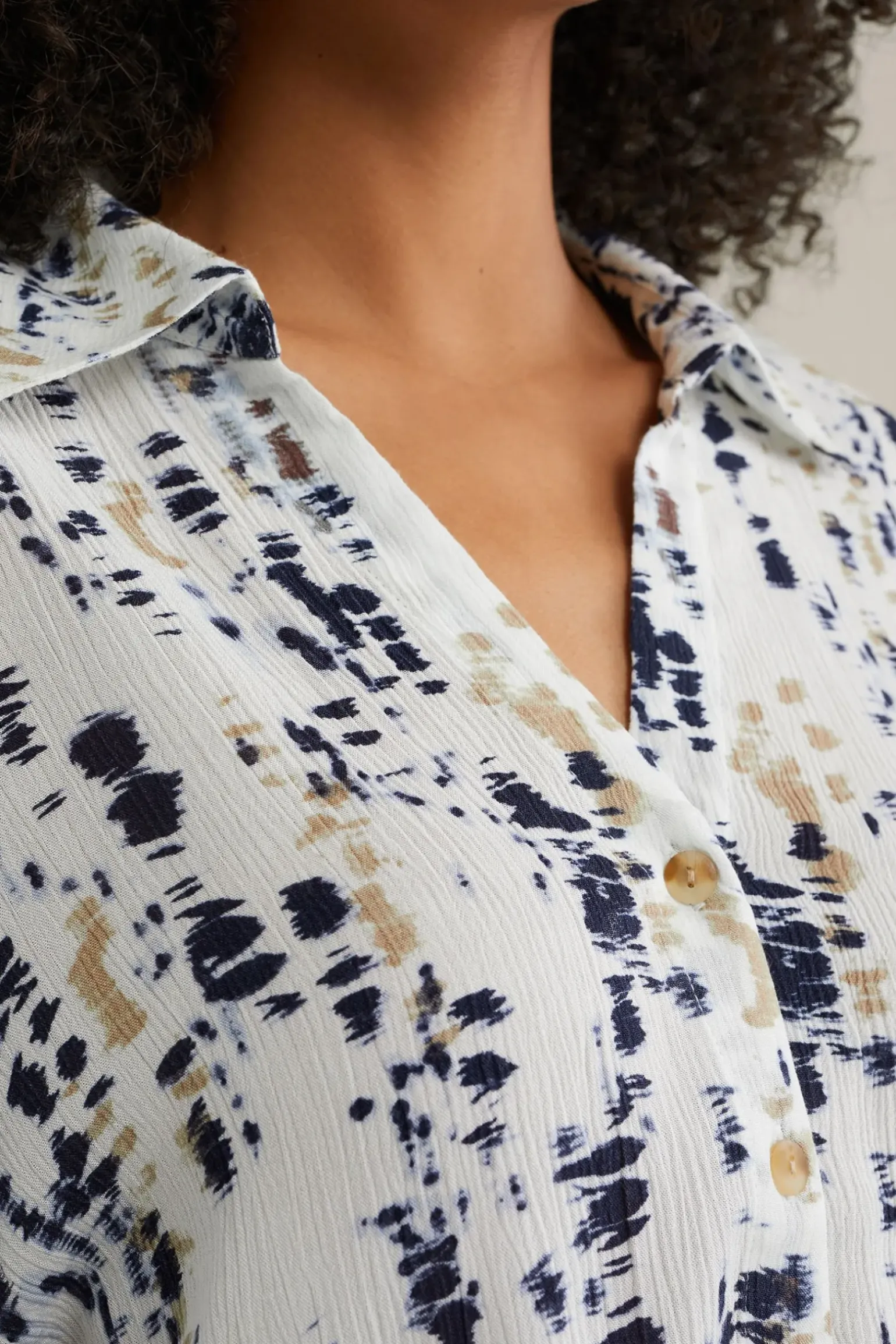 blouse met dessin