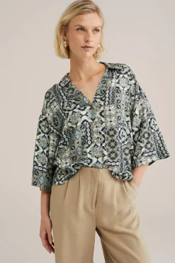 blouse met dessin