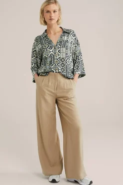 blouse met dessin