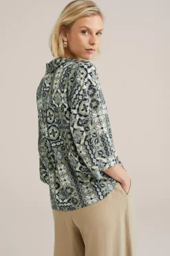 blouse met dessin