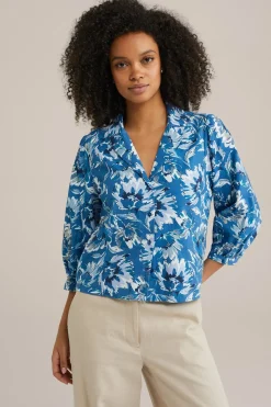 blouse met dessin