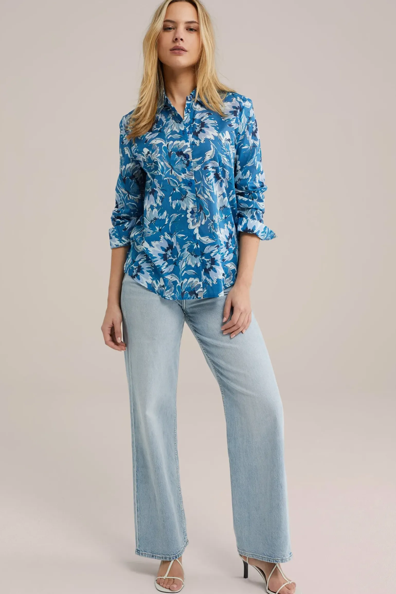 blouse met dessin