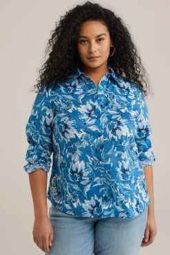blouse met dessin - Curve