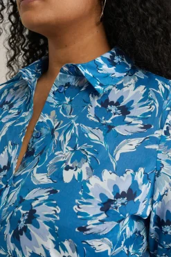 blouse met dessin - Curve