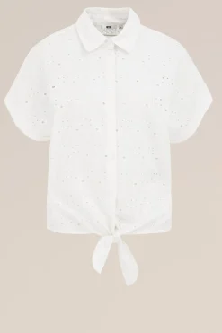 blouse met embroidery