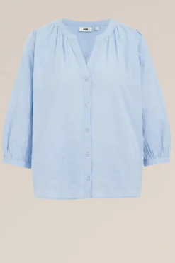 blouse met embroidery