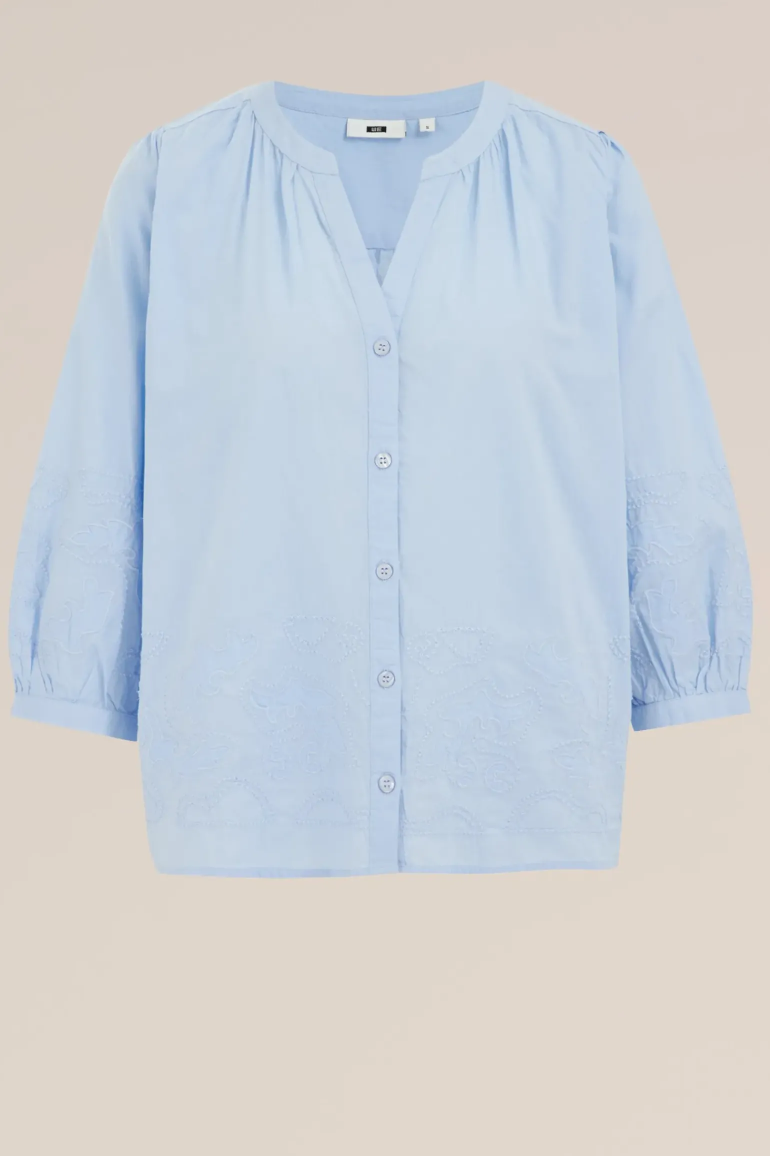 blouse met embroidery
