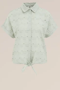 blouse met embroidery