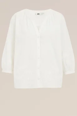 blouse met embroidery