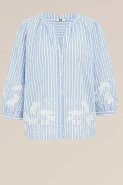 blouse met embroidery