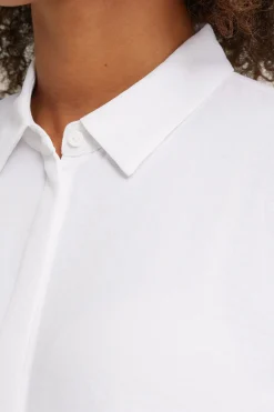 blouse met fijne structuur