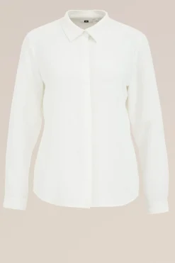 blouse met fijne structuur