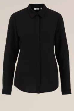 blouse met fijne structuur