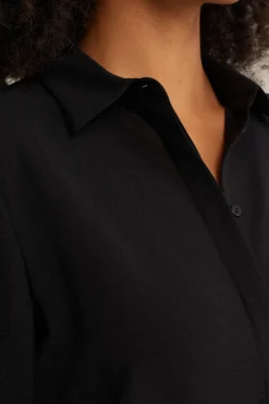 blouse met fijne structuur