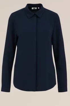 blouse met fijne structuur