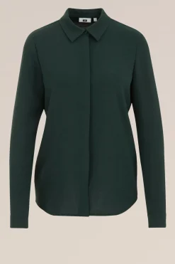 blouse met fijne structuur