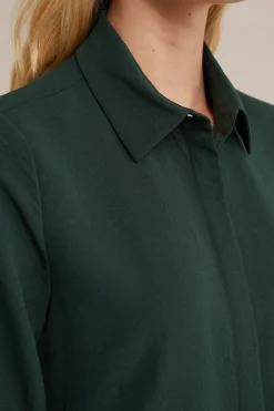 blouse met fijne structuur
