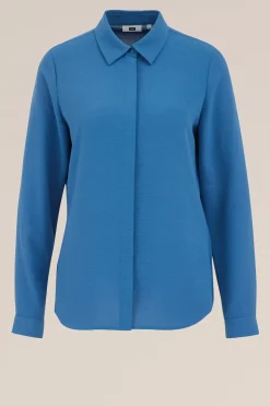 blouse met fijne structuur
