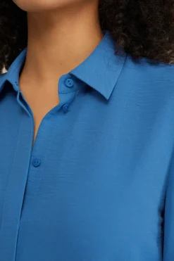 blouse met fijne structuur