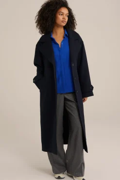blouse met fijne structuur