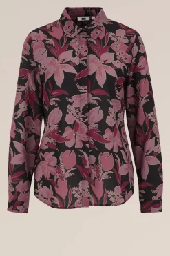 blouse met fijne structuur