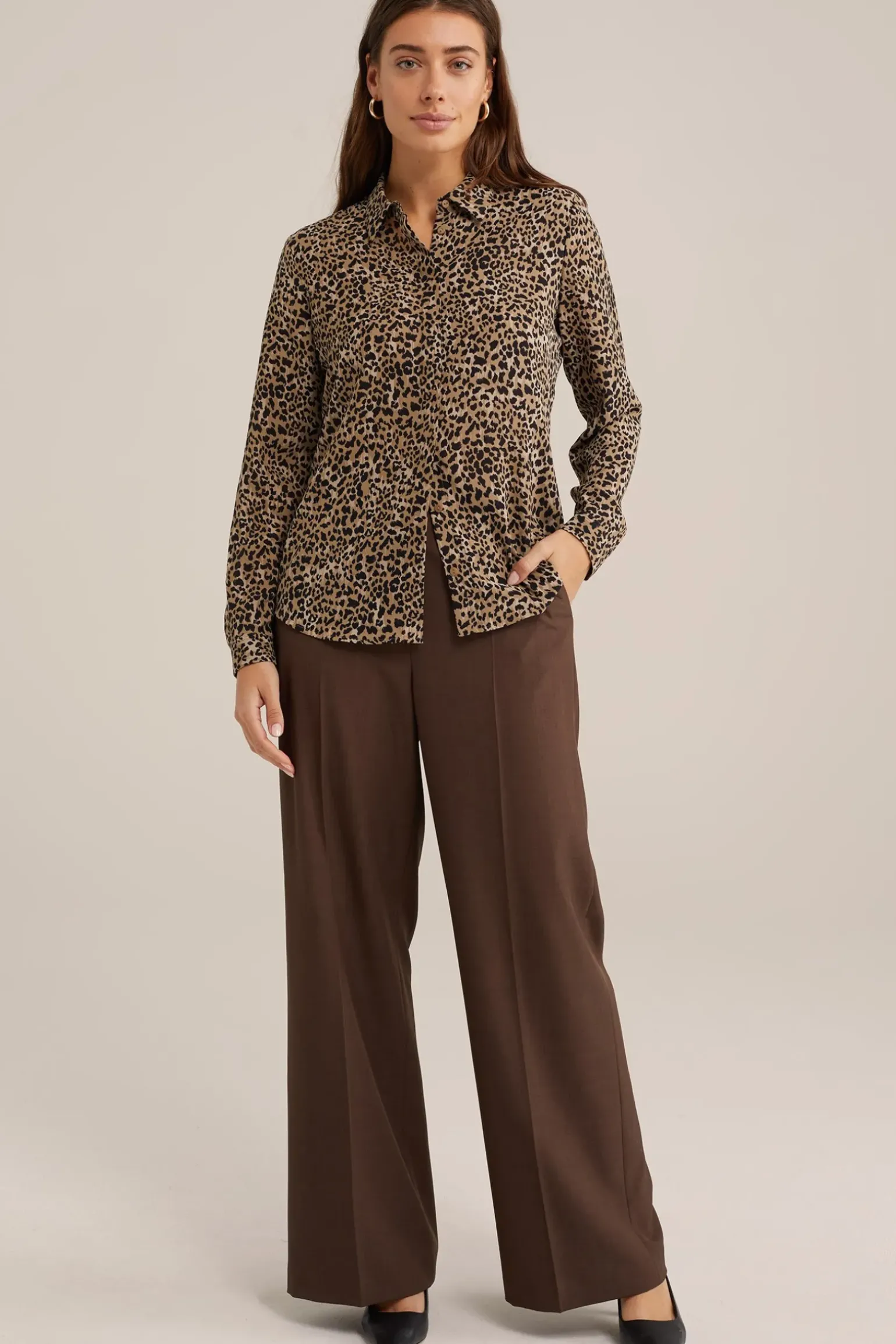 blouse met fijne structuur