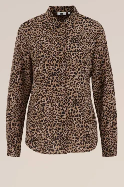 blouse met fijne structuur