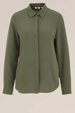 blouse met fijne structuur