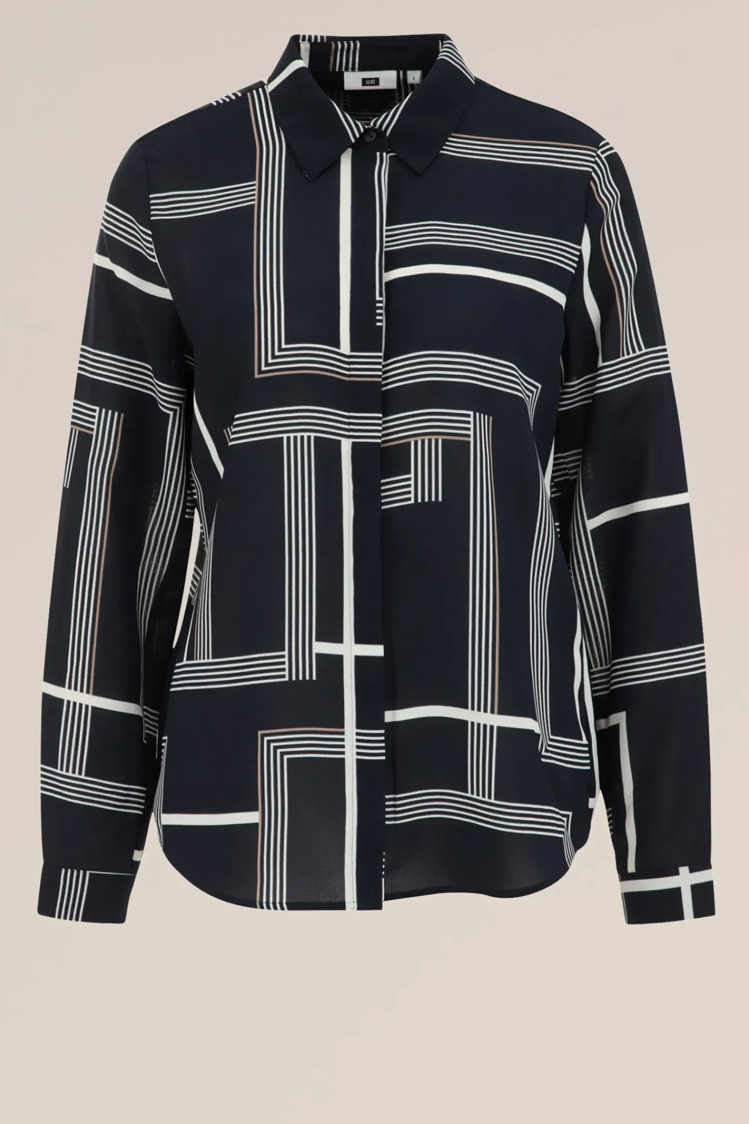 blouse met fijne structuur