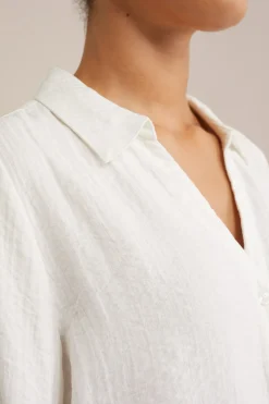 blouse met structuur