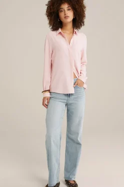 blouse met structuur