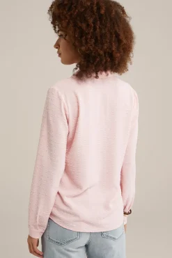 blouse met structuur