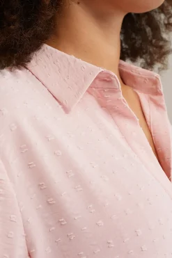 blouse met structuur