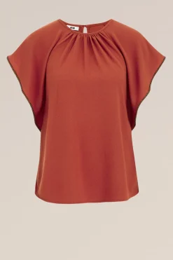 blouse met structuur