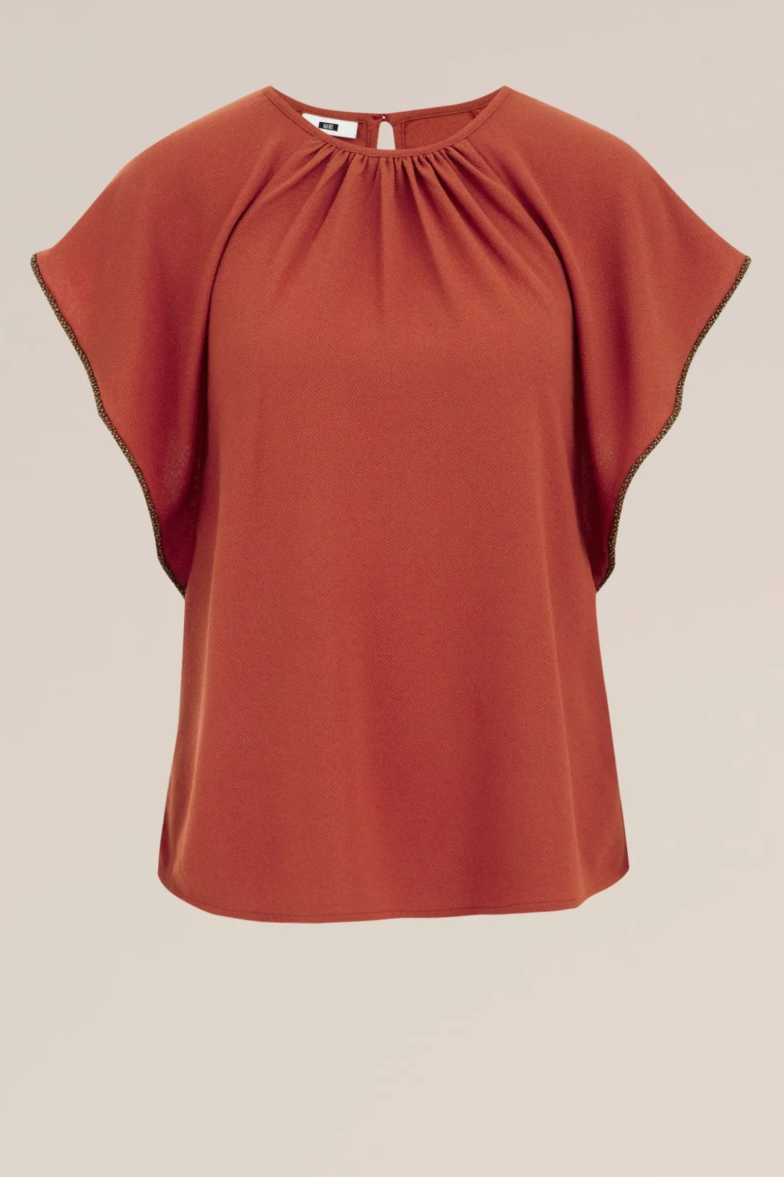 blouse met structuur