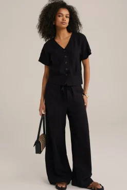 blouse met structuur