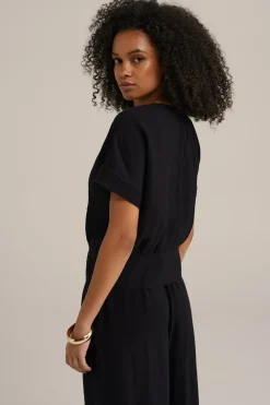 blouse met structuur