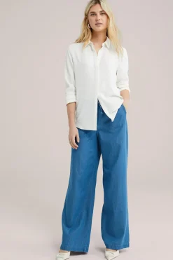 blouse met structuur